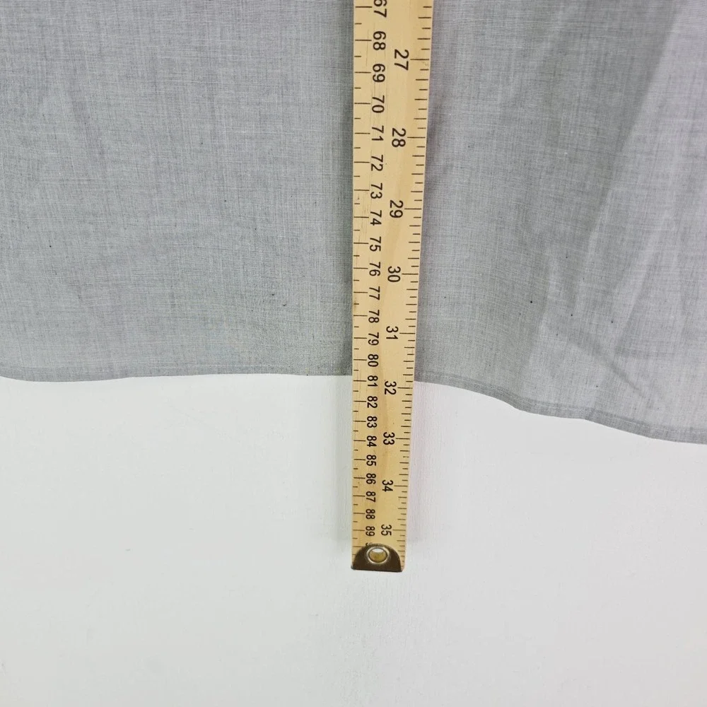 Polo Ralph Lauren Men's Medium Gray W/Black Dots Custom-Fit Oxford‎ Shirt Read